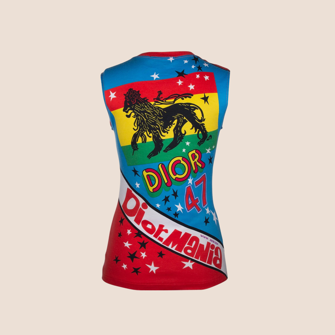 CHRISTIAN D1OR 2004 D1OR MANIA TANK TOP