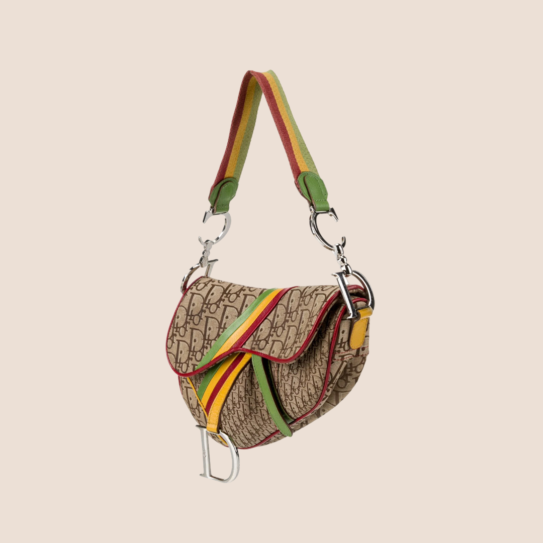 CHRISTIAN D1OR 2004 RASTA SADDLE BAG