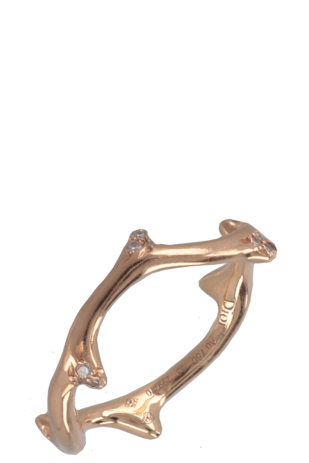 CHRISTIAN D1OR Boise de Rose Ring Rosegold Diamonds