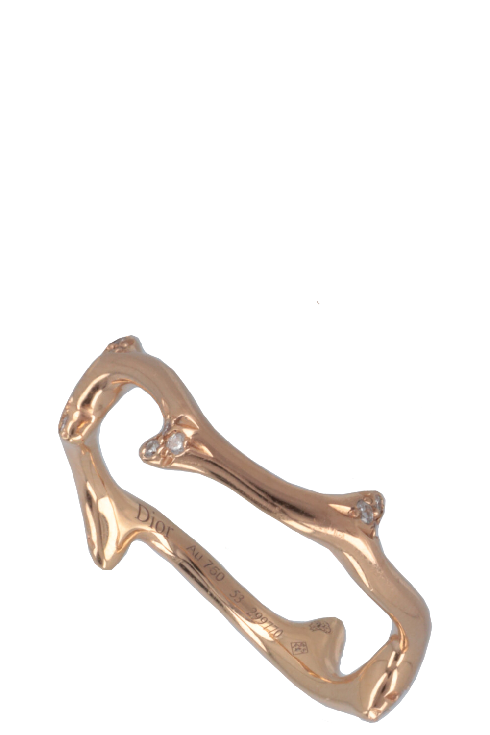 CHRISTIAN D1OR Boise de Rose Ring Rosegold Diamonds