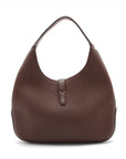 GCCI   Leather Shoulder Bag Brown 365458