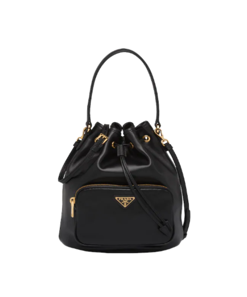 PRD Duet Leather Shoulder Bag