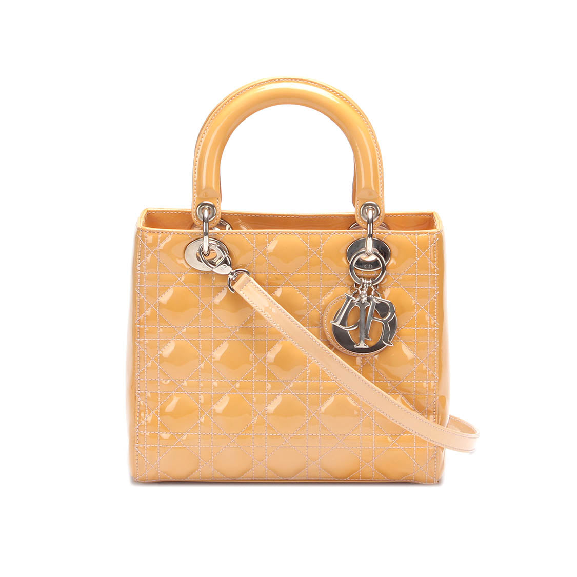 Cannage Patent Leather Lady D1OR 18AMA-0141