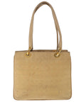 CHRISTIAN D1OR Canage Shoulder Bag Nylon Beige Auth ep3036