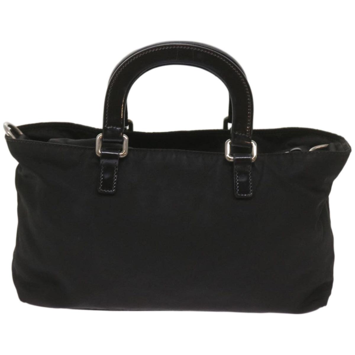 PRD Hand Bag Nylon 2way Black Auth ep3618