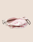 CHRISTIAN D1OR 2004 GIRLY PINK CHERRY BLOSSOM SADDLE BAG