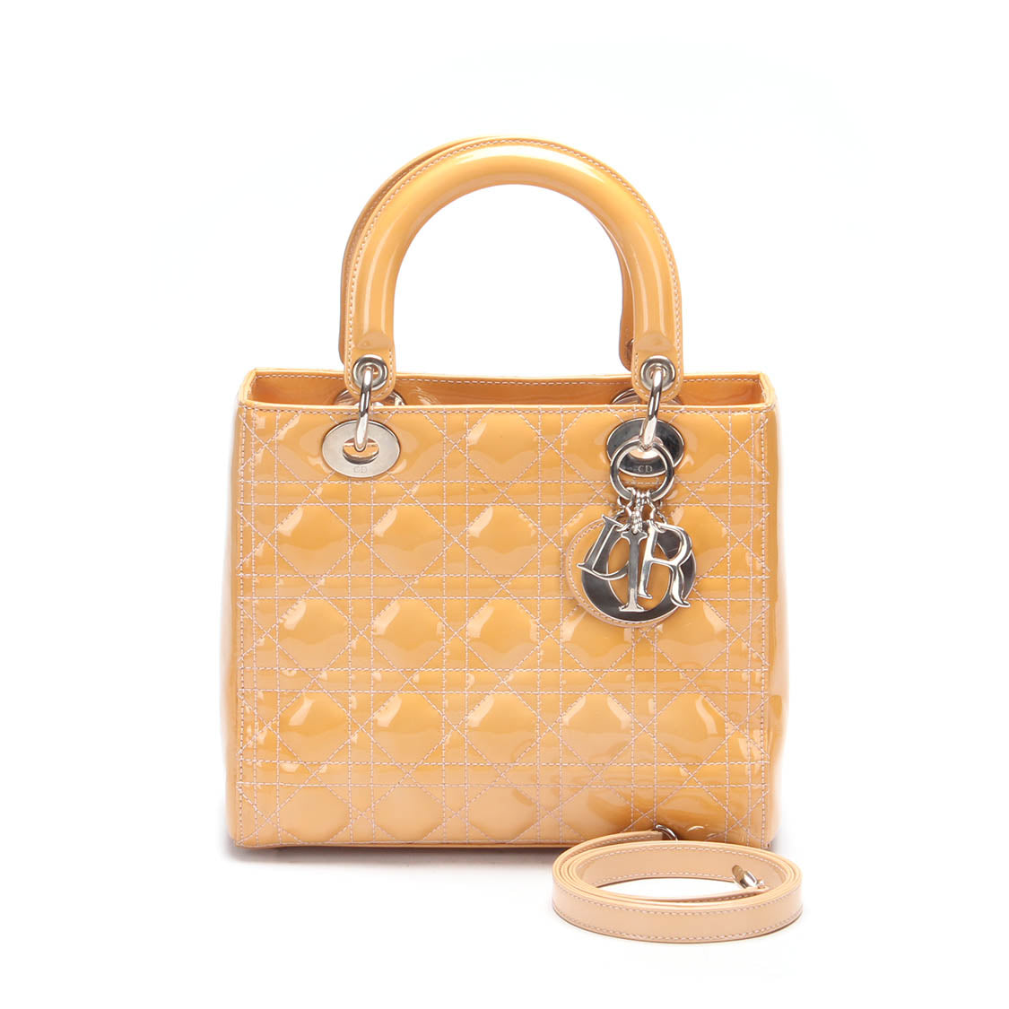 Cannage Patent Leather Lady D1OR 18AMA-0141