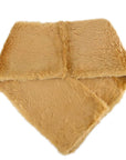 Christian D1OR Beige Fur Scarf Stole Small Good