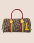 CHRISTIAN D1OR 2004 TROTTER RASTA BOSTON BAG