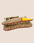CHRISTIAN D1OR 2004 RASTA SADDLE SHOULDER BAG