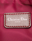 CHRISTIAN DIO BURGUNDY D1ORISSIMO TROTTER SHOULDER BAG