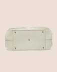 CHRISTIAN D1OR 2005 WHITE LEATHER DETECTIVE BAG