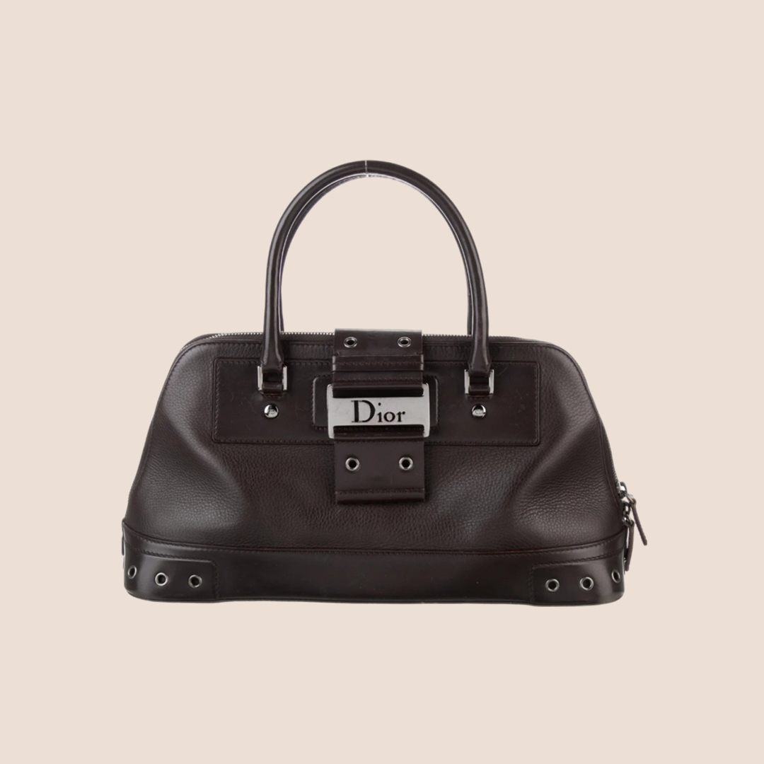 CHRISTIAN D1OR 2002 STREET CHIC UPTOWN HANDLE BAG
