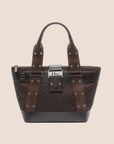 CHRISTIAN D1OR BROWN STREET CHIC TROTTER TOTE BAG