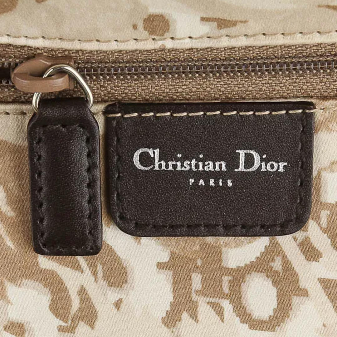 CHRISTIAN D1OR BLACK FRAME DETECTIVE BAG