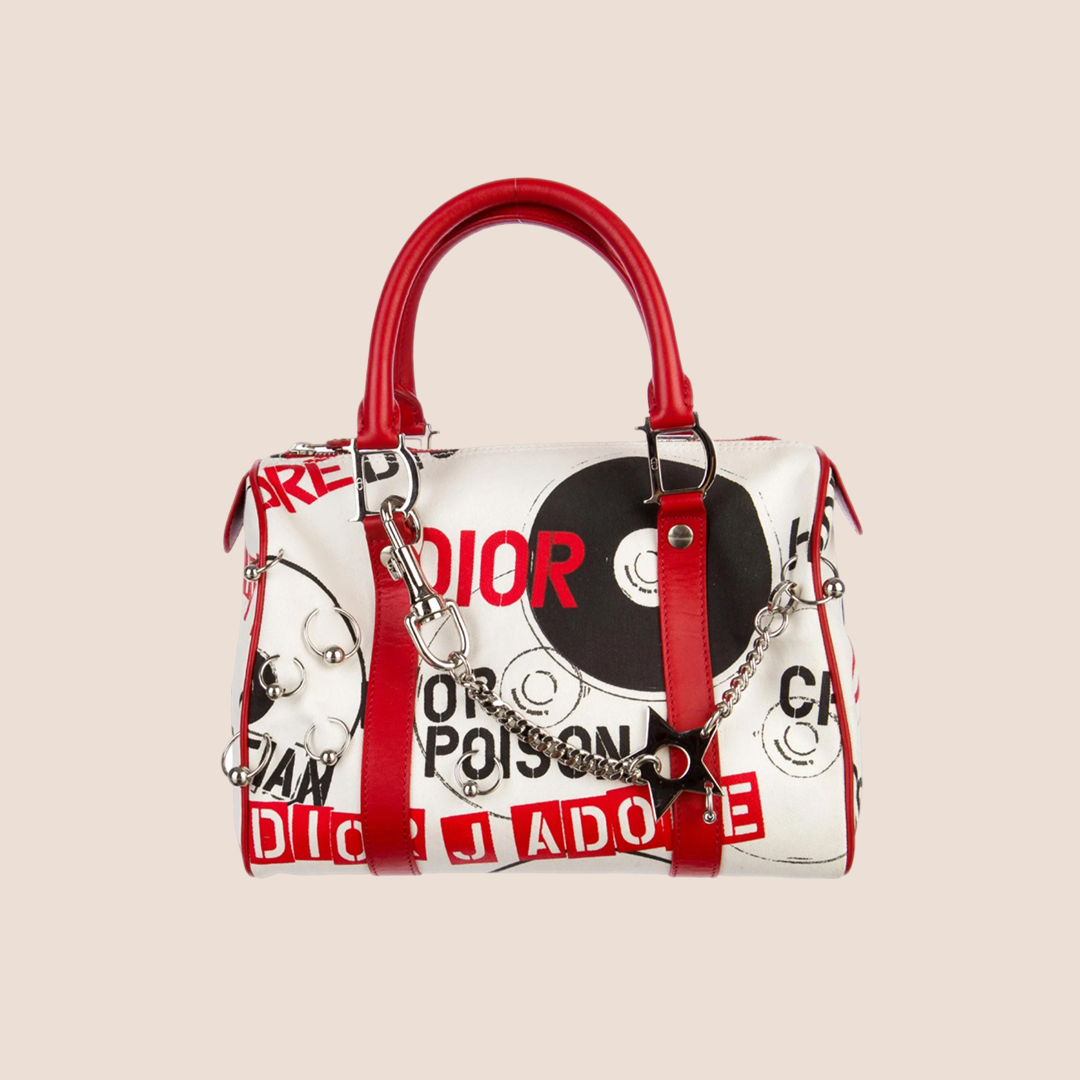 CHRISTIAN D1OR 2004 HARDCORE POISON BOSTON BAG