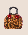 CHRISTIAN D1OR 2004 LEOPARD PONYHAIR DICE GAMBLER BAG