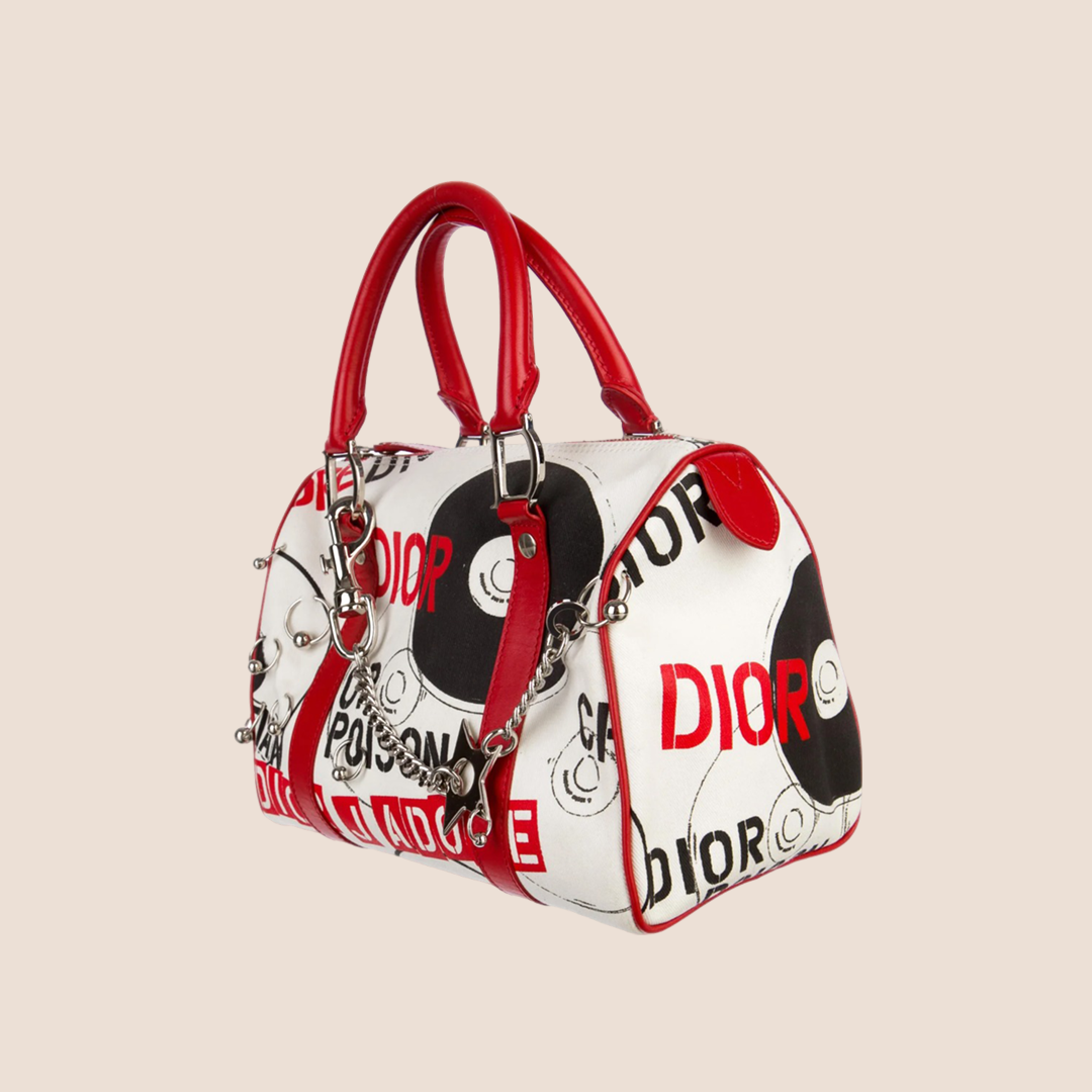 CHRISTIAN D1OR 2004 HARDCORE POISON BOSTON BAG