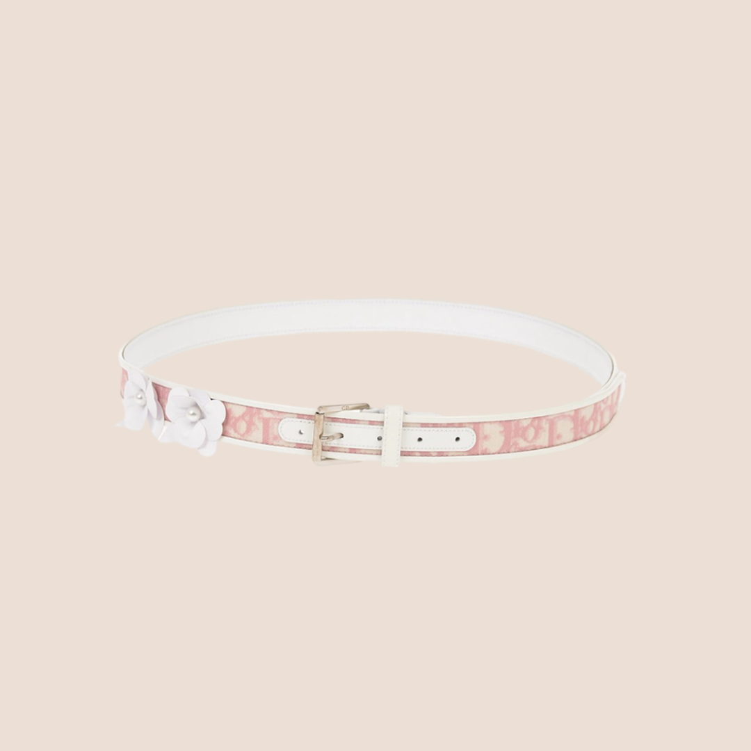 CHRISTIAN D1OR 2004 PINK TROTTER GIRLY BELT