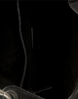 CHRISTIAN D1OR 2006 BLACK SUEDE REBELLE BAG