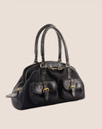 CHRISTIAN D1OR BLACK PYTHON DETECTIVE BAG
