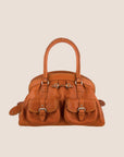 CHRISTIAN D1OR 2007 ORANGE LEATHER MY D1OR BAG