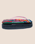 CHRISTIAN D1OR BEADED MULTICOLOUR MALICE SHOULDER BAG