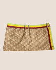 CHRISTIAN D1OR 2004 RASTA D1ORISSIMO MINI SKIRT