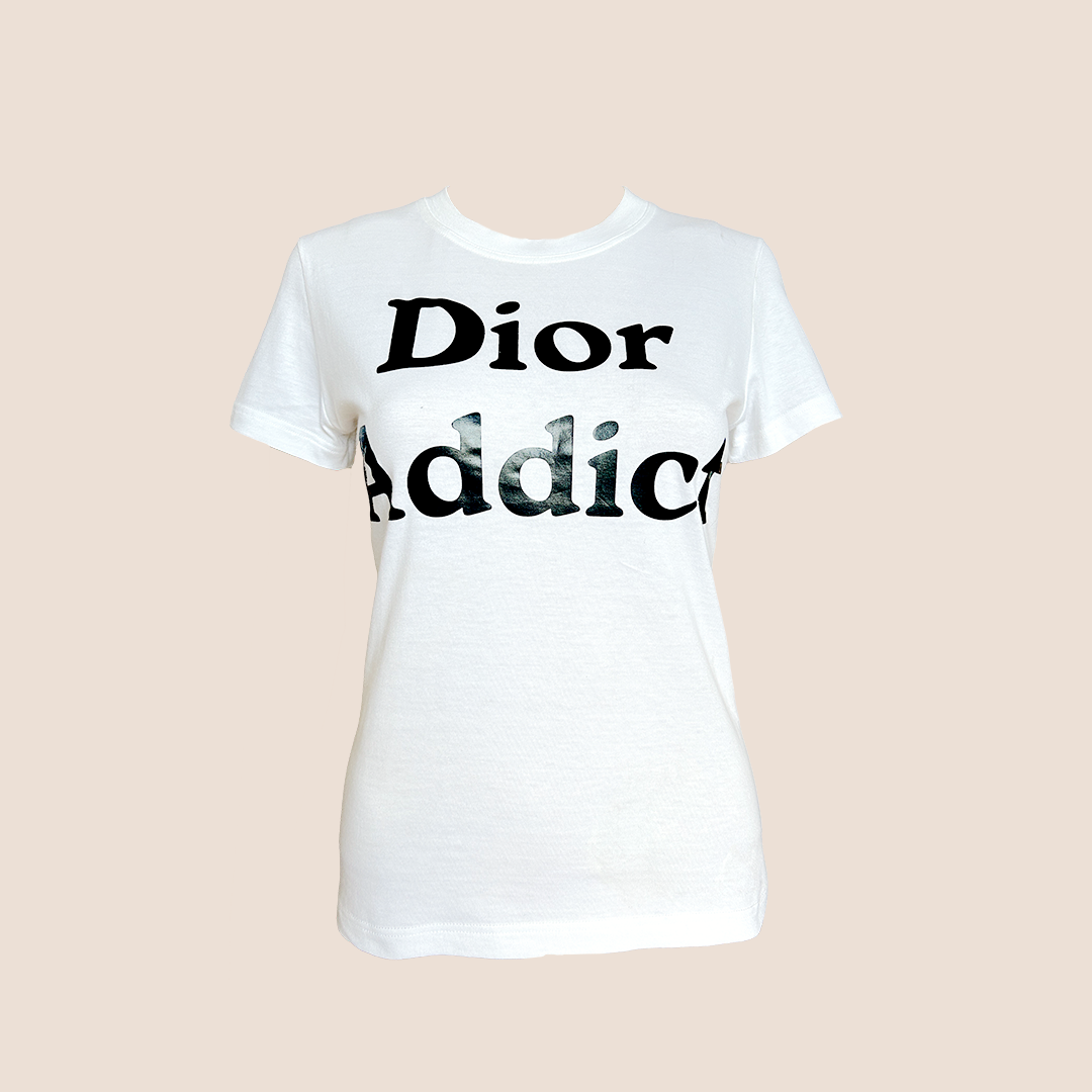 CHRISTIAN D1OR 2002 "D1OR ADDICT" T-SHIRT