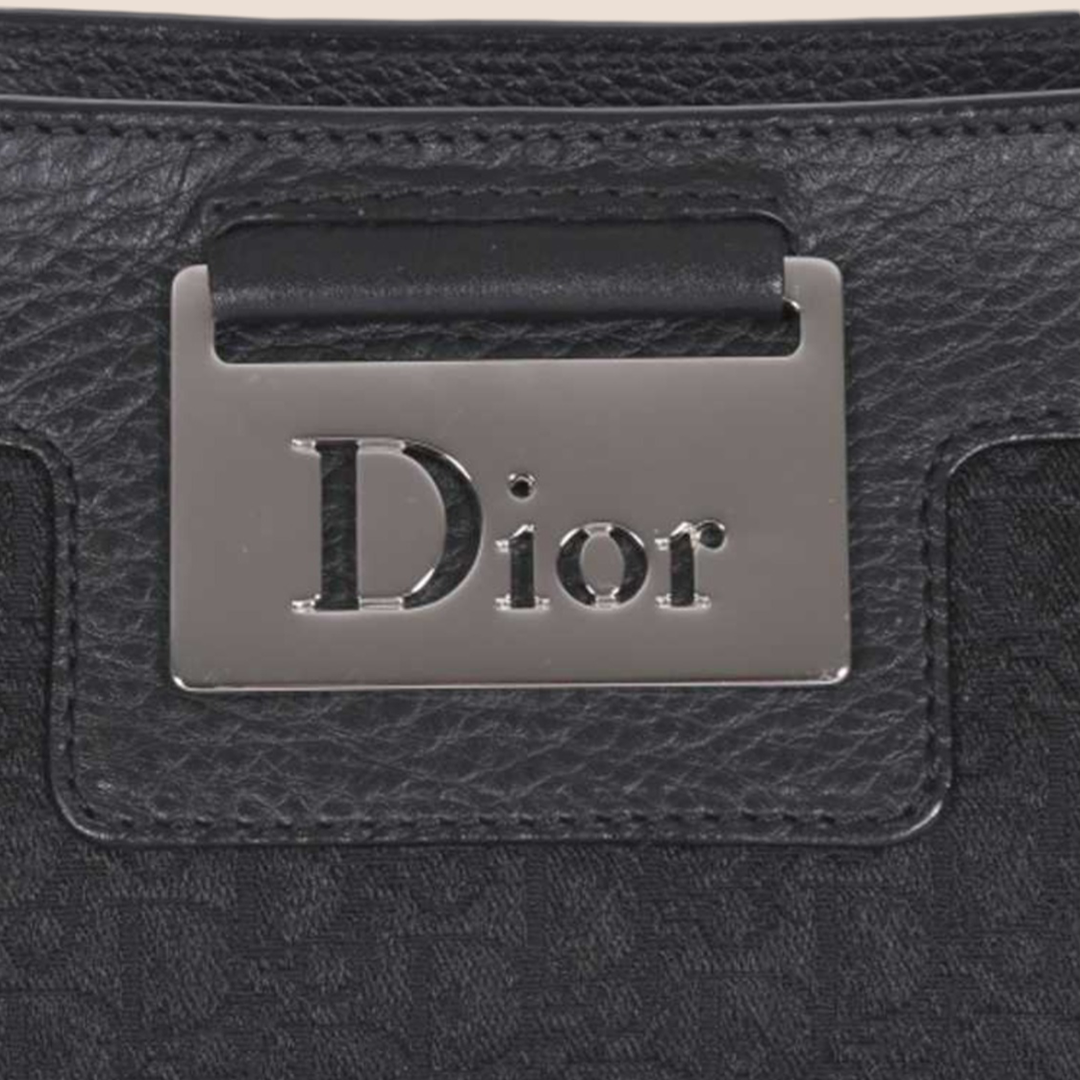 CHRISTIAN D1OR 2006 BLACK STREET CHIC POCHETTE