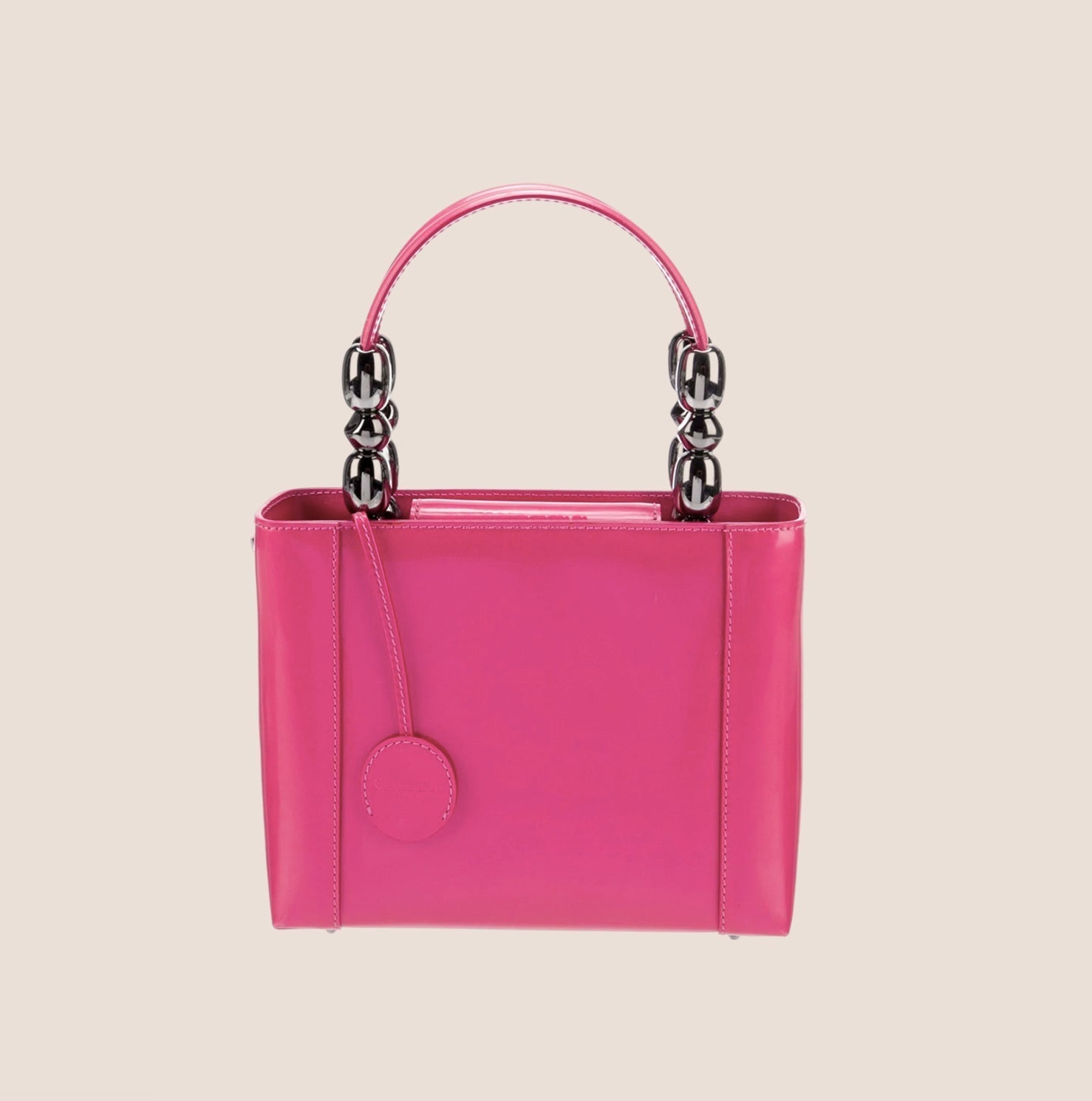 CHRISTIAN D1OR 2000 PINK LADY PERLA BAG