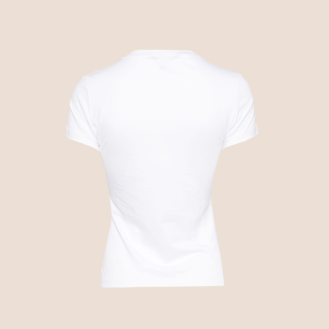 CHRISTIAN D1OR 2003 "THE LATEST BLONDE" PRINTED T-SHIRT