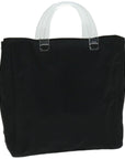 PRD Hand Bag Nylon Black Auth fm3213