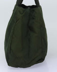 PRD Hand Bag Nylon Green Auth fm3425