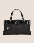 CHRISTIAN D1OR BLACK NYLON BELTED EVERYDAY BAG