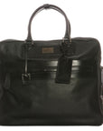 BBERRY Black Leather Suitcase