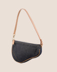 CHRISTIAN D1OR 2000 DENIM SADDLE BAG