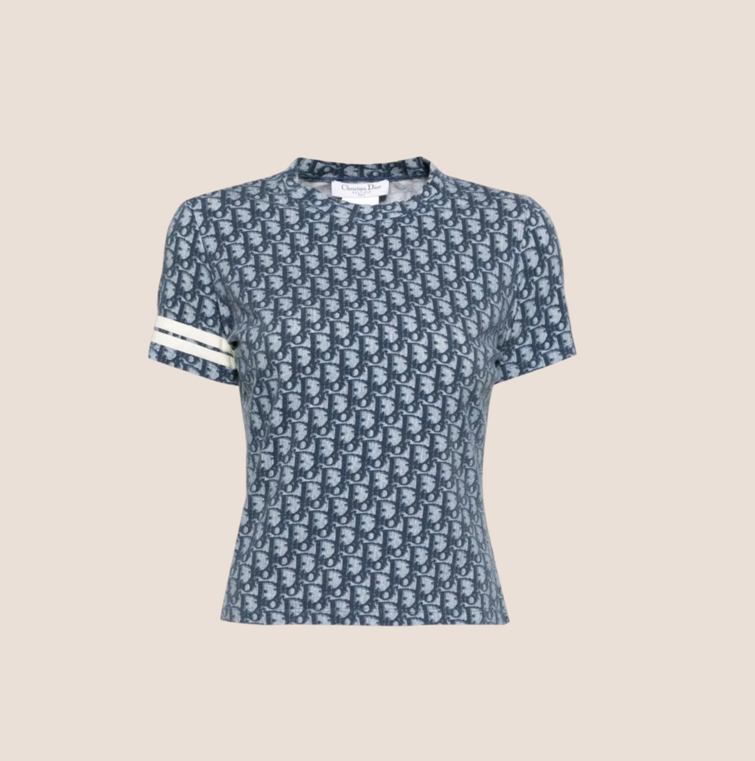 CHRISTIAN D1OR 2002 BLUE TROTTER T-SHIRT