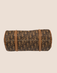 CHRISTIAN D1OR 2006 BROWN ROMANTIQUE BARREL BAG