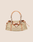 CHRISTIAN D1OR 2007 PINK & BEIGE ROMANTIQUE TROTTER HANDBAG