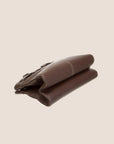 CHRISTIAN D1OR BROWN LEATHER BELTED EVERYDAY BAG