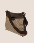 CHRISTIAN D1OR 2005 BROWN STREET CHIC D1ORISSIMO MESSENGER BAG