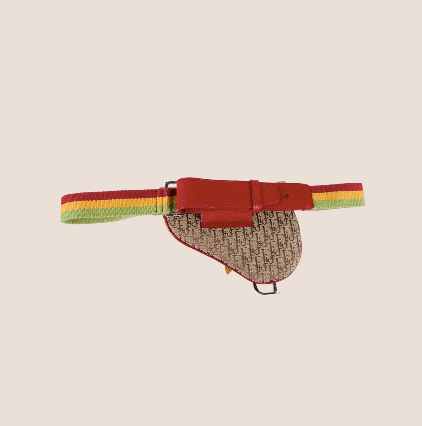 CHRISTIAN D1OR 2004 RASTA SADDLE BELT BAG