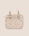 CHRISTIAN D1OR 2005 CREAM TROTTER ROMANTIQUE MINI TOTE BAG