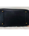 HMS Birkin 35 Black Hand Bag
