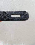 HMS Birkin 35 Black Hand Bag