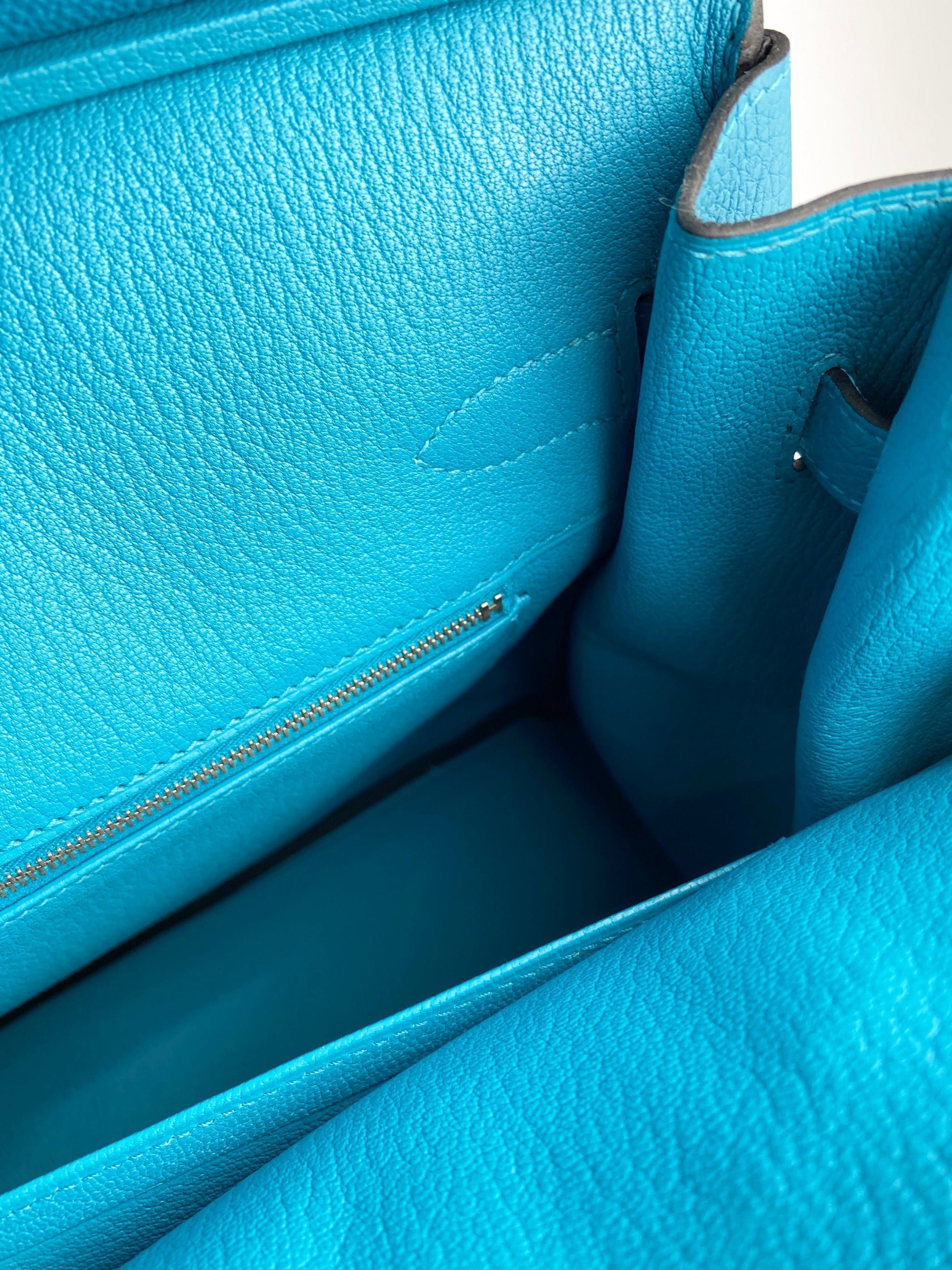 HMS Turquoise Togo Leather Birkin 35
