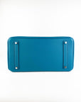HMS Turquoise Togo Leather Birkin 35