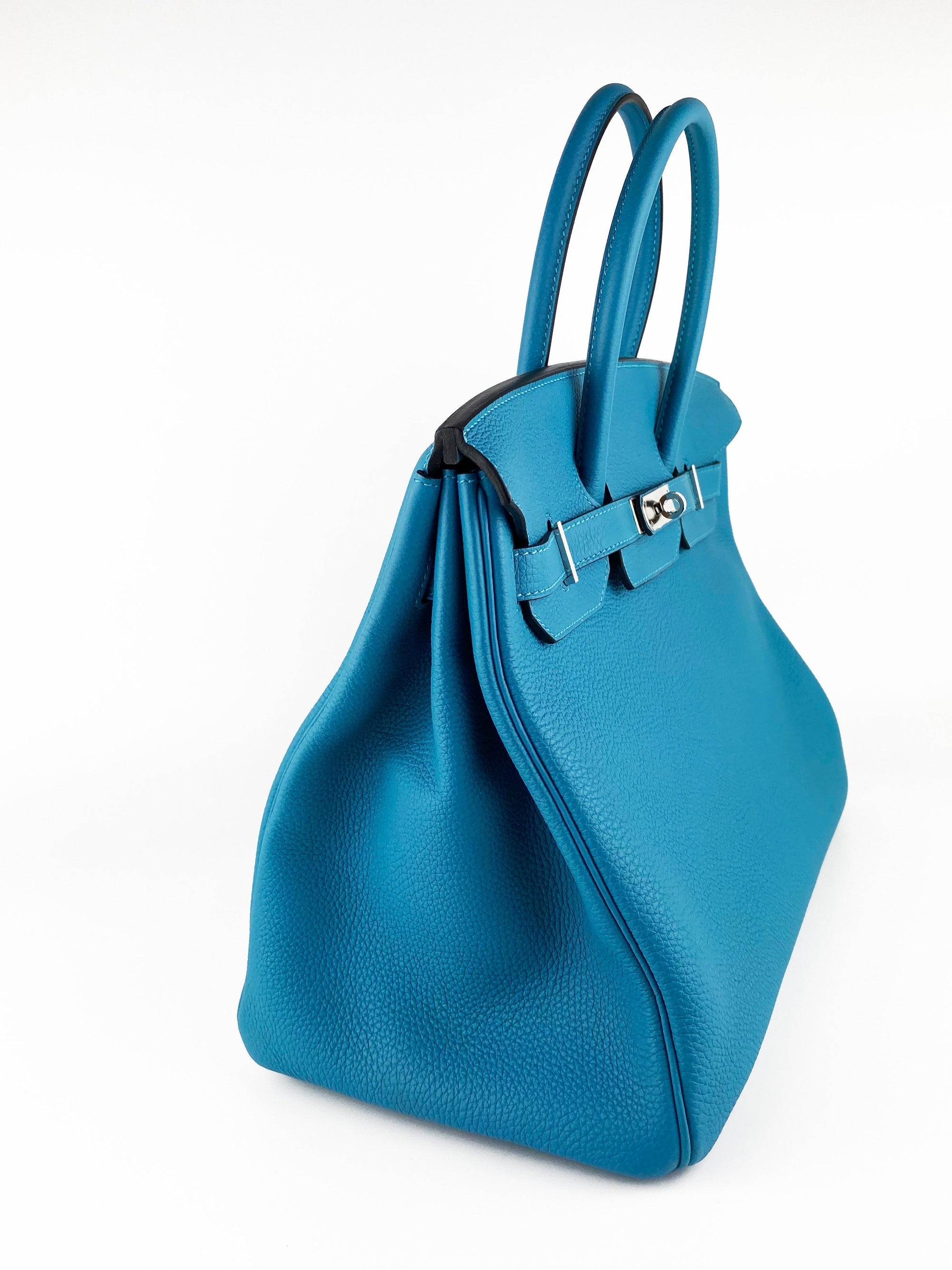 HMS Turquoise Togo Leather Birkin 35