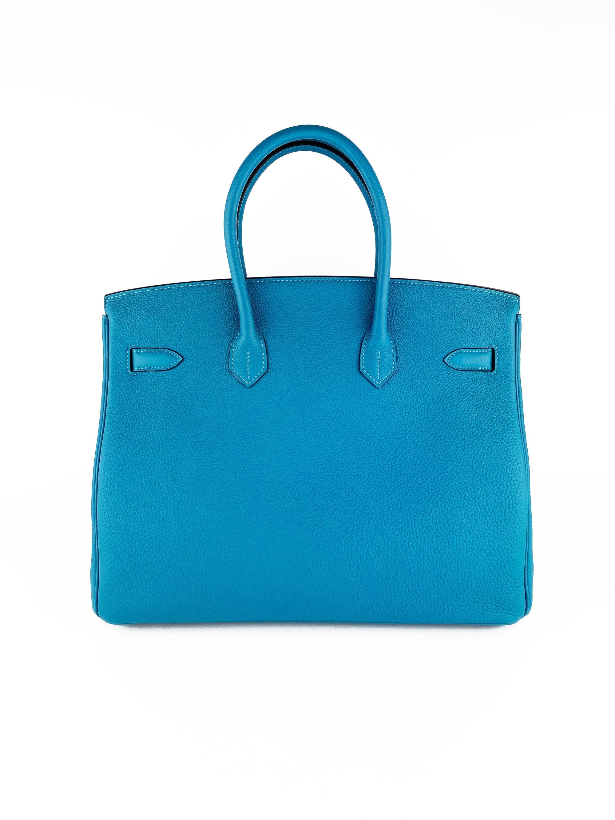 HMS Turquoise Togo Leather Birkin 35
